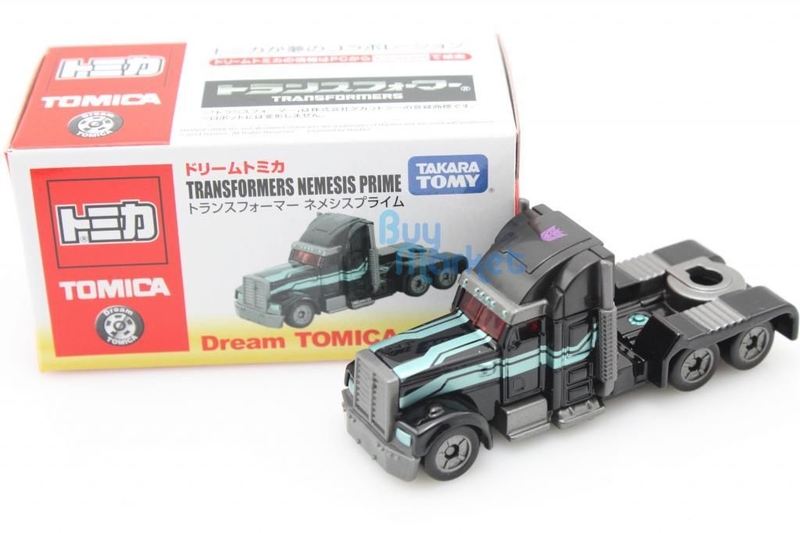 Dream Tomica Nemesis Prime and Bumblebee Movie TF4 Diecast Toy Car 